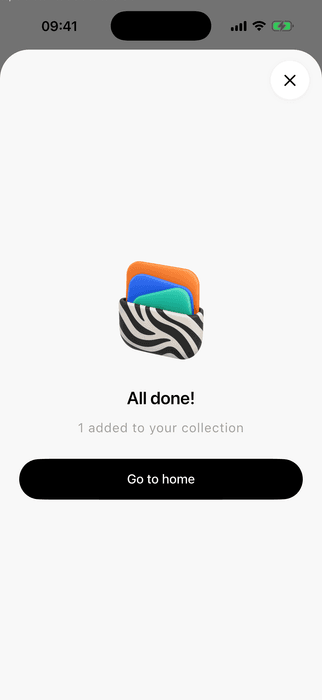 ScanKeeper import summary showing that the batch is complete